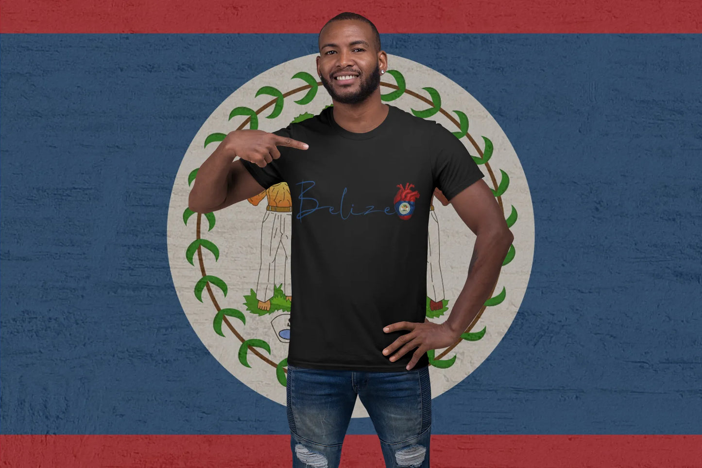 Belize Script T-Shirt – Minimalist Belize Travel Design