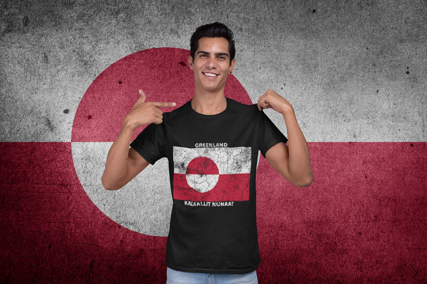Greenland Flag Vintage Design – Kalaallit Nunaat Pride Style