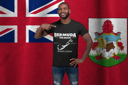 Bermuda Map Design – The Rock Atlantic Ocean Style
