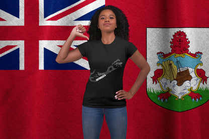 Bermuda Map Languages Design – Island Name in World Languages