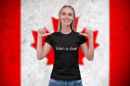 Canada Definition Shirt – Funny Canadian Pronunciation Graphic Tee