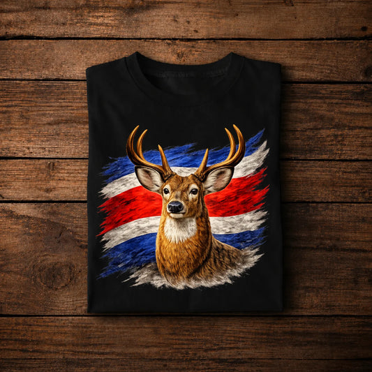 Costa Rica White-tailed Deer – Costa Rican National Animal tshirt