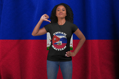 Cuba Haiti Flag T-Shirt – Cuban Haitian Caribbean Pride Unity Tee