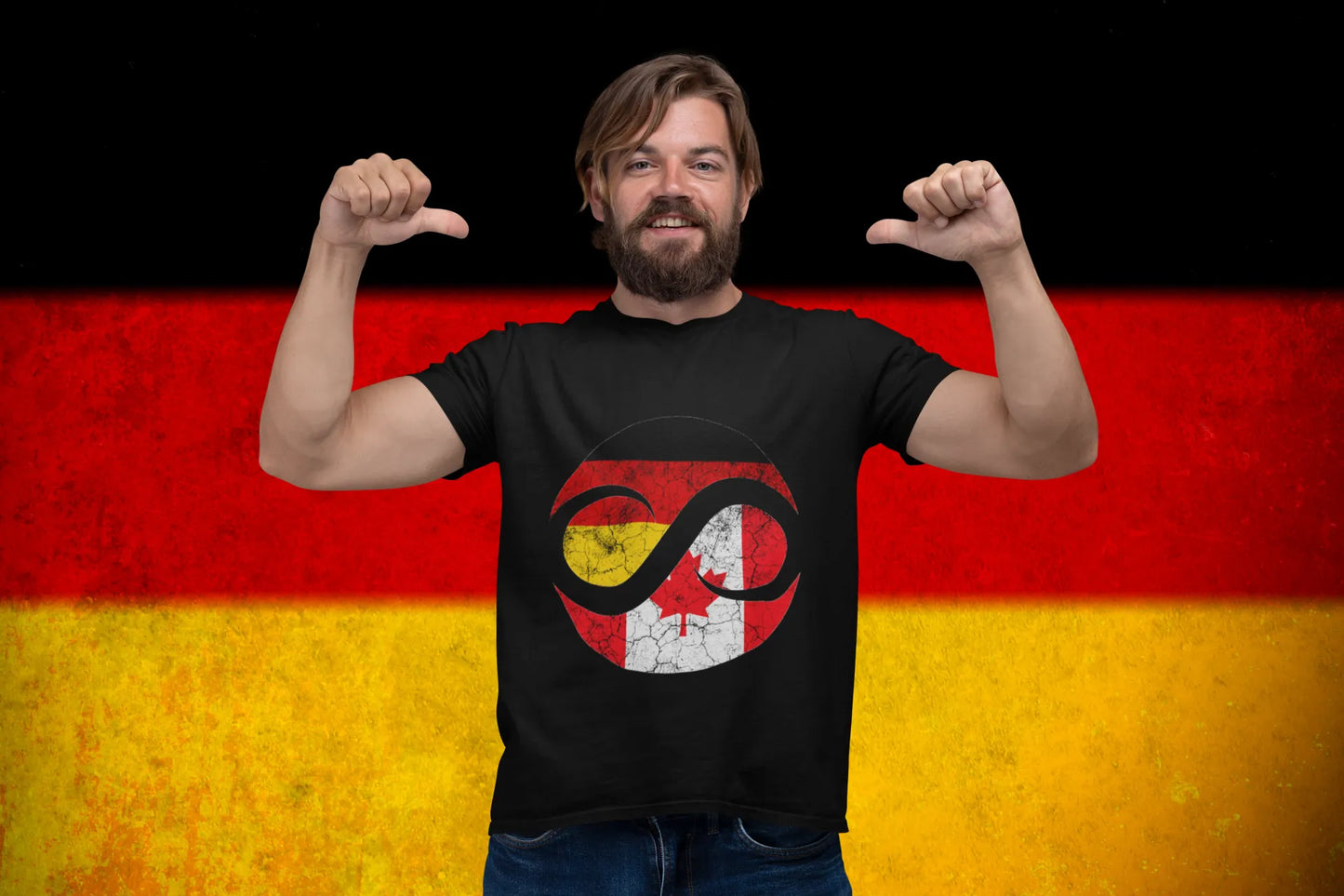 Germany Canada Flag Shirt – German Canadian Pride Graphic Tee