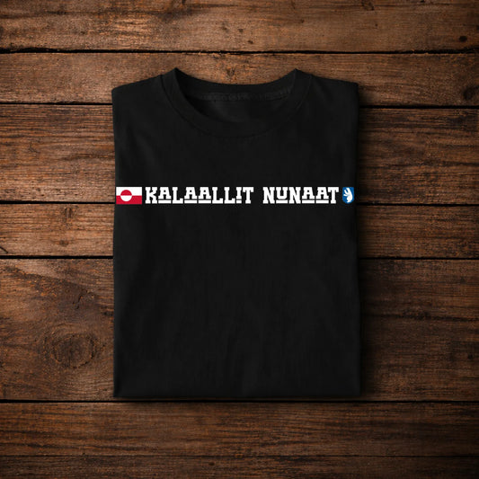 Kalaallit Nunaat Text Design - Nanoq- Greenland Identity Minimal Style