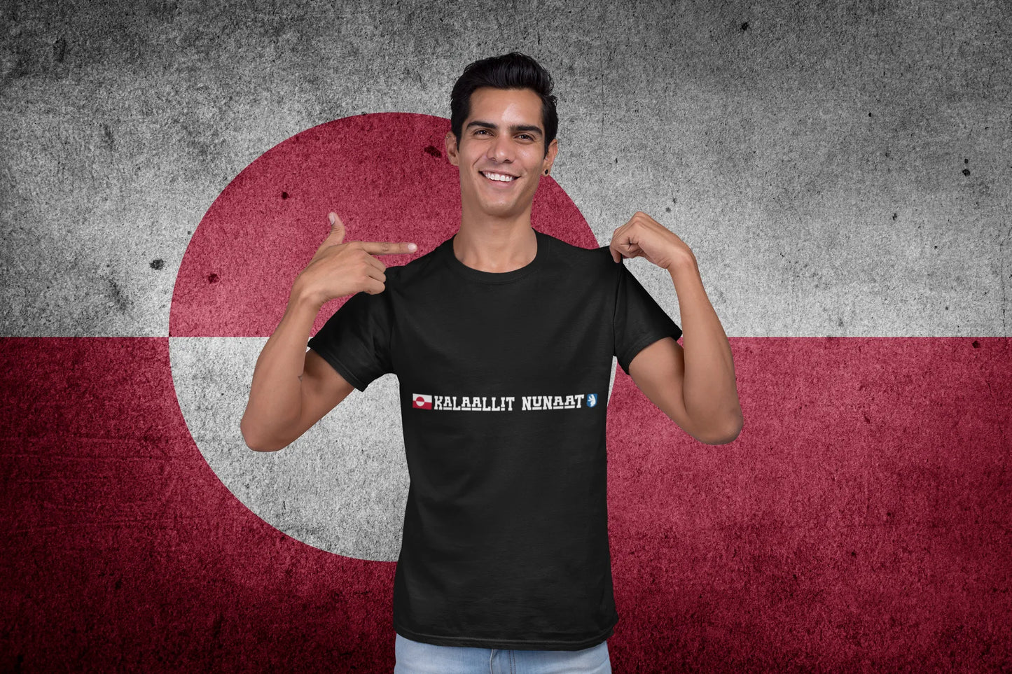 Kalaallit Nunaat Text Design - Nanoq- Greenland Identity Minimal Style