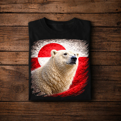 Greenland Polar Bear Flag Design – Arctic Pride Style