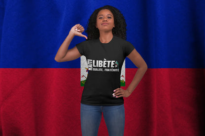 Haiti Motto Liberté Égalité Fraternité T-Shirt – Haitian Pride National Bird Tee