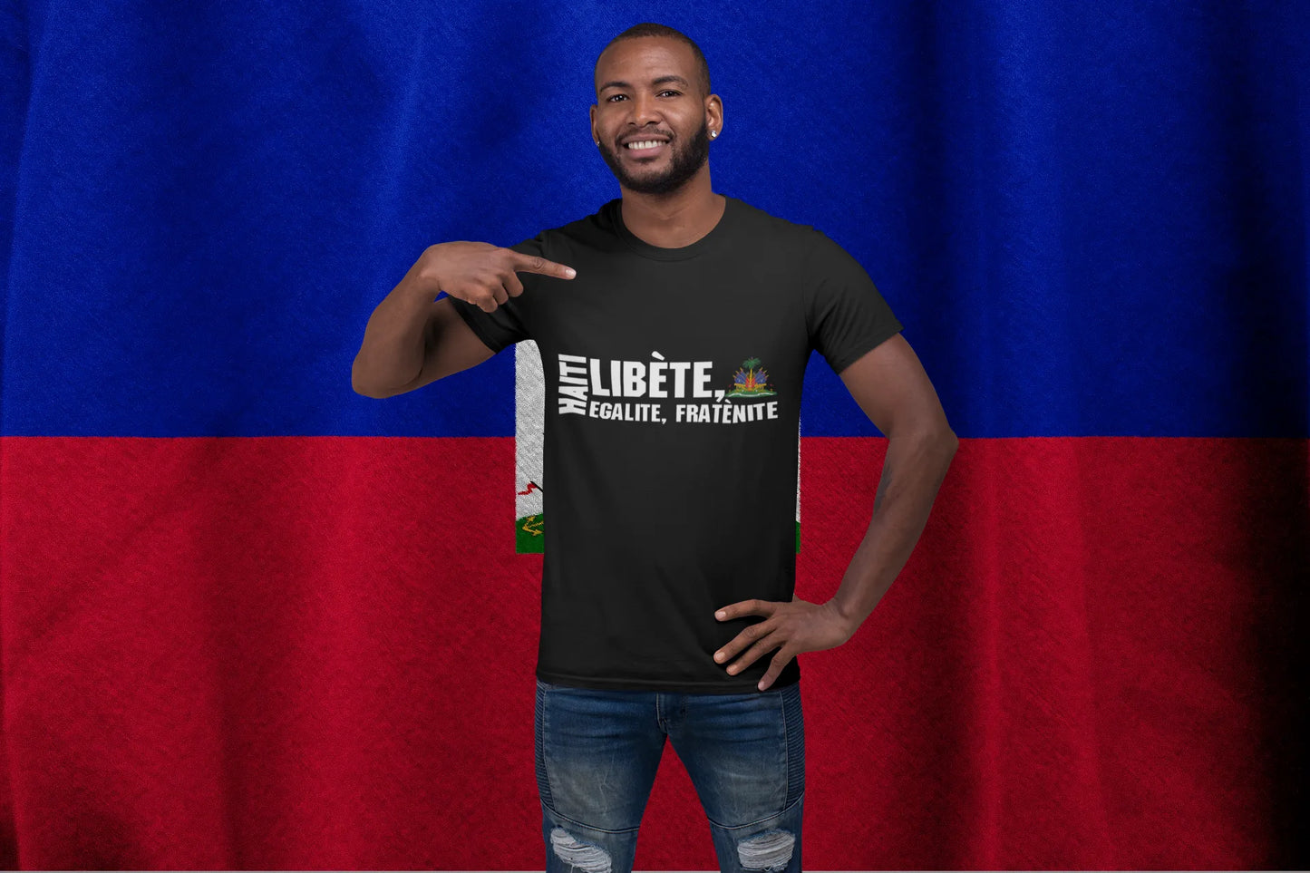 Haiti Motto Shirt – Liberté Égalité Fraternité Haitian Pride T-Shirt