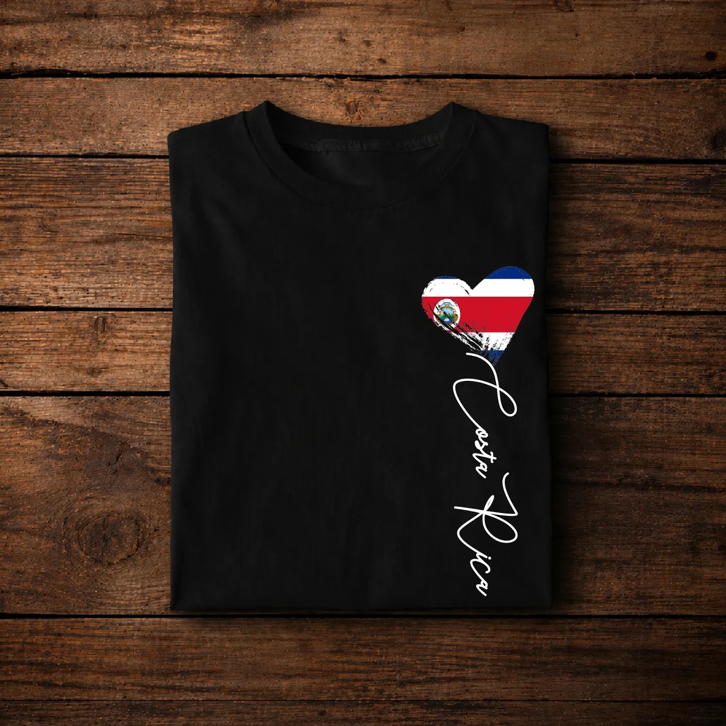 Costa Rica Heart T-Shirt – Love Costa Rica Shirt | Costa Rican Pride Graphic Tee