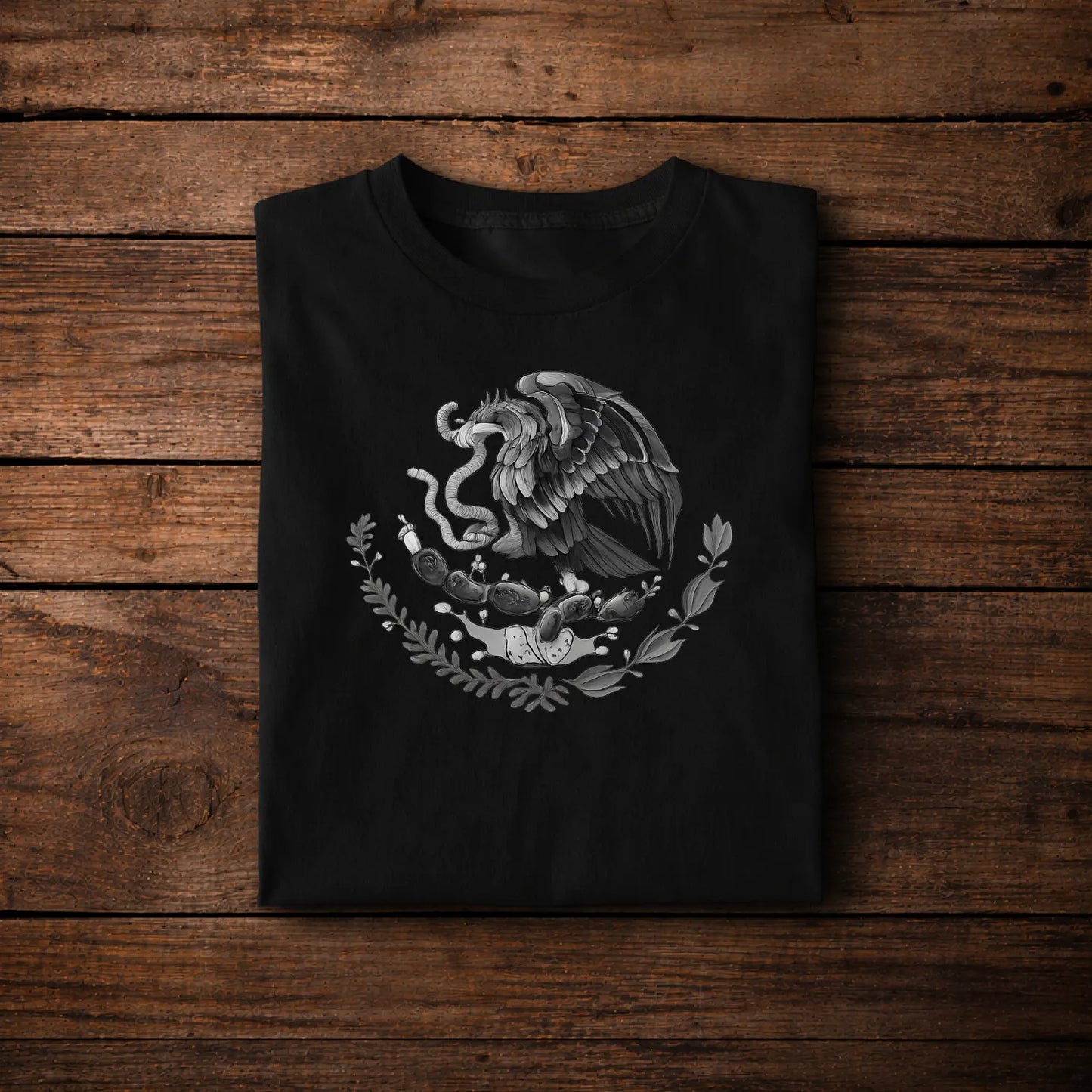 Mexico Eagle Emblem Design – Minimal Mexican Symbol Style