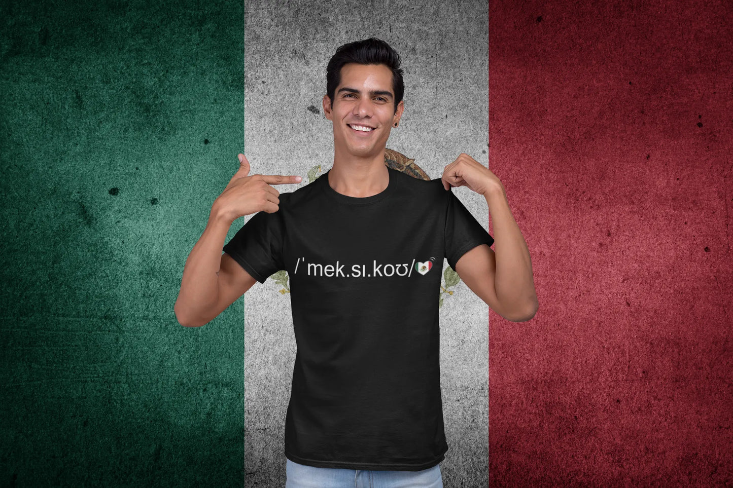 Mexico Pronunciation Design – Mexican Name Typography Style