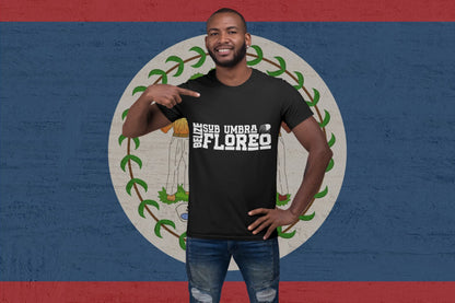 Belize Motto Shirt – Sub Umbra Floreo Tapir Flag Design
