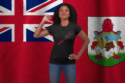 Bermuda Map Languages Design – Multilingual Island Name Art