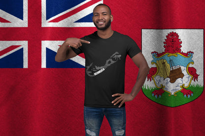 Bermuda Map Languages Design – Multilingual Island Name Art