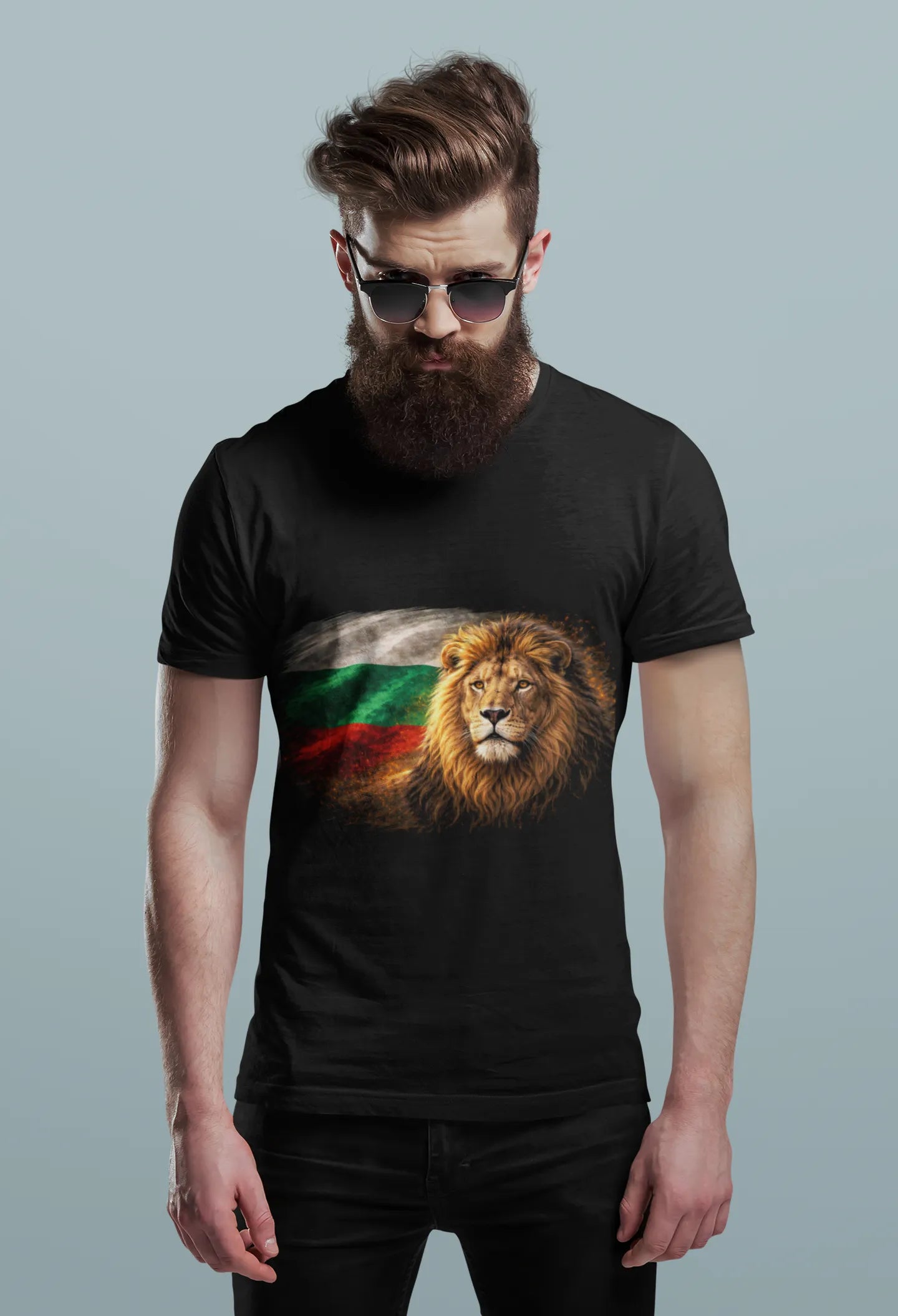 Bulgaria Lion Shirt, Bulgaria Flag, Bulgarian Pride, Patriotic Gift, Bulgaria Tee