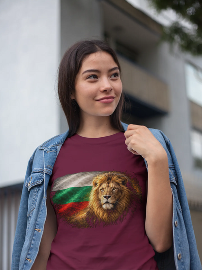 Bulgaria Lion Shirt, Bulgaria Flag, Bulgarian Pride, Patriotic Gift, Bulgaria Tee