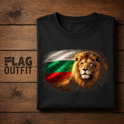 Bulgaria Lion Shirt, Bulgaria Flag, Bulgarian Pride, Patriotic Gift, Bulgaria Tee