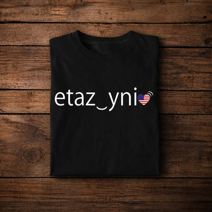 Phonetic USA T-Shirt 🇺🇸 | “Made in USA” Dictionary Style (etaz_yni) Minimal Design