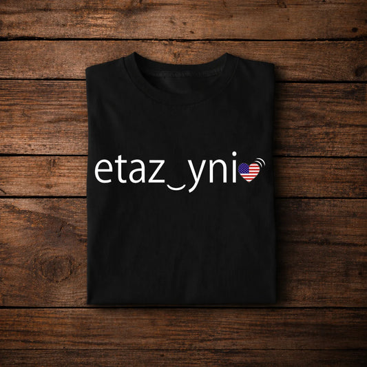Phonetic USA T-Shirt 🇺🇸 | “Made in USA” Dictionary Style (etaz_yni) Minimal Design