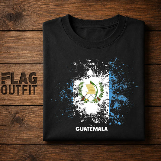 Guatemala Vintage Flag Shirt | Distressed Guatemalan Pride Graphic Tee