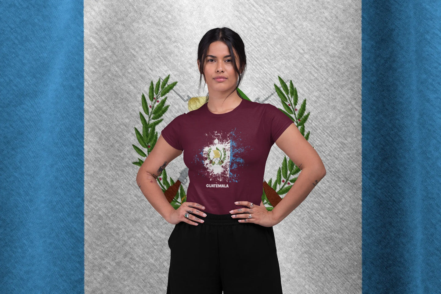 Guatemala Vintage Flag Shirt | Distressed Guatemalan Pride Graphic Tee