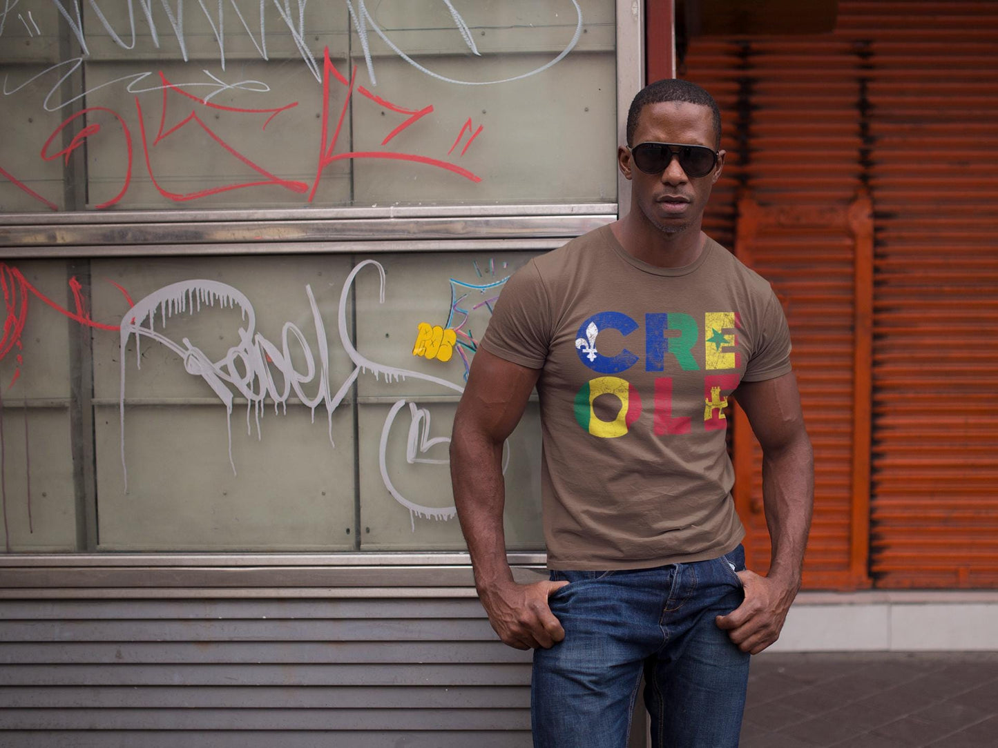 Creole Heritage T-Shirt | Creole Culture Flag Design | Creole Pride Shirt | Creole Roots Gift