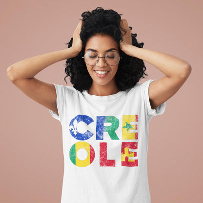 Creole Heritage T-Shirt | Creole Culture Flag Design | Creole Pride Shirt | Creole Roots Gift