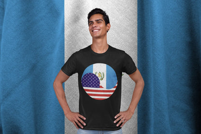 USA Guatemala Flag Shirt | American Guatemalan Pride Graphic Tee